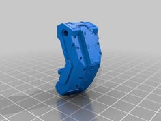 Heavy Backpack For 1/144 Graze 3D Printer Model