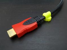 Magnetic Cable Holder (Customizable) 3D Printer Model