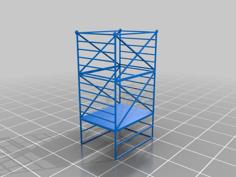 Scaffolding 3D Printer Model