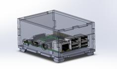 MINI BOX RASPBERRY PI 3B / B+ 3D Printer Model