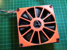 90mm FAN Grid Guard 3D Printer Model