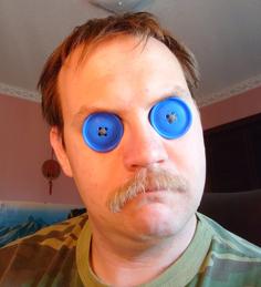 Wearable Button Eyes 3D Printer Model