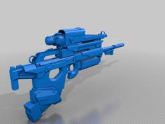 (Legendary) Destiny “Crypt Dweller SR1” Scout Rifle 3D Printer Model