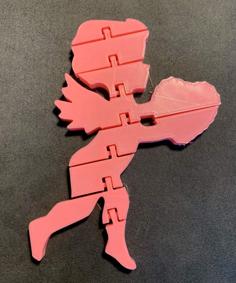 Valentine Cupid Flexi 3D Printer Model