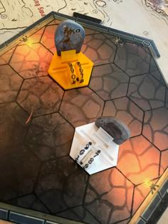 Gloomhaven Updated And Improved Monster Standee Base With Openscad 3D Printer Model