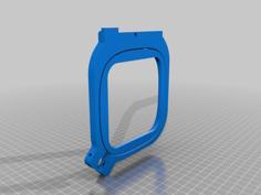 Embroidery Square Hoop 120x120mm Jade 3D Printer Model