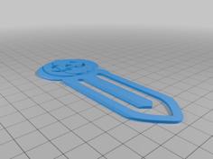 Pumpkin Halloween Bookmark 3D Printer Model