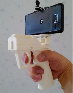 Gun-type Camera Holder 3D Printer Model