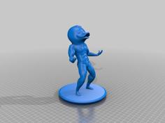 Muscular Duck 3D Printer Model