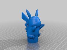 Blok Pikachu 3D Printer Model