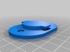 SwitchBot Pan/Tilt Camera Mounting Plate 3D Printer Model