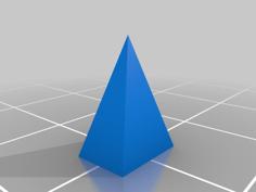 Orthorhombic Pyramid 3D Printer Model