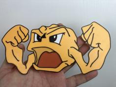 2D Art – Geodude 3D Printer Model