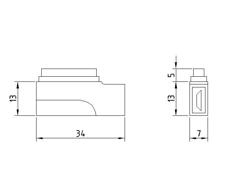 Dock For Sony Xperia Z3 Compact 3D Printer Model