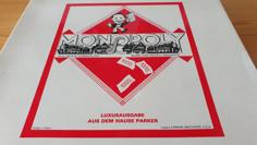 Monopoly 1985 Deluxe Edition – Inlay 3D Printer Model