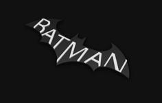 Batman Arkham Keychain 3D Printer Model