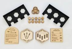 Laser Cut CATAN Base Game Accessories