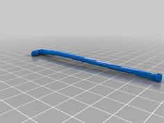 Field Hockey Stick Keychain 3D Printer Model