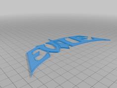 Evile Logo 3D Printer Model