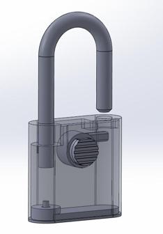 PADLOCK PILOOP-PIP-POOP 3D Printer Model