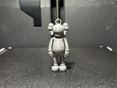 Kaws Keychain 3D Printer Model