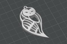 Owl KeyChain 3D Printer Model