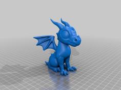 Chibi Dragon 3D Printer Model