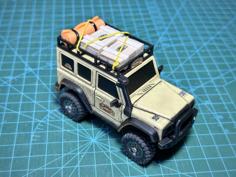 LDARC X43 Roof Rack 3D Printer Model