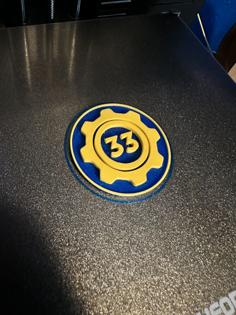 Vault 33 3D Printer Model