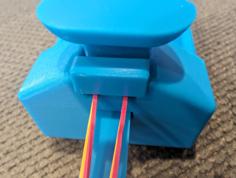 Rubber Band Retainer Plug For Hot Wheels Launcher (by Phorbi) 3D Printer Model