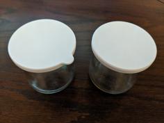 Oui Yogurt Lids 3D Printer Model