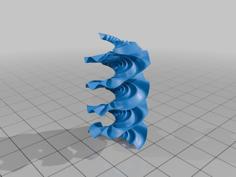 Wavy Helix II 3D Printer Model