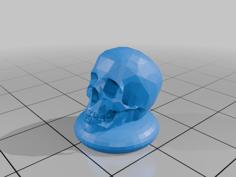 Skull Volume Knob For Quansheng UV-K5 Series 3D Printer Model