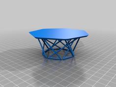 Coffee Table Design Scale Model 3D Printer Model