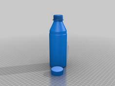 Water Bottle 3D Printer Model