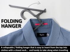 Folding Hanger 3D Printer Model