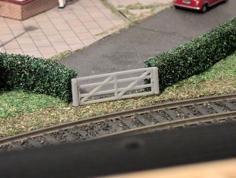 Fence Gate 3D Printer Model