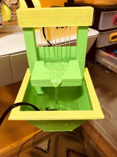 Zen Water – Desktop Water Fountain 3D Printer Model