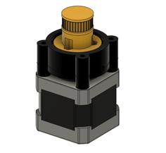 Small And Simple Planetary Gear For Nema 17 3D Printer Model