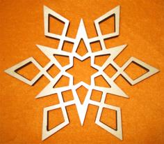 Laser Cut Another Snowflake