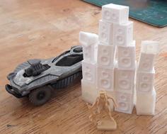 20mm Gaslands Parts 3D Printer Model