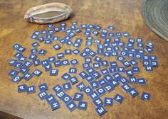 Laser Cut Russian Language Bananagrams