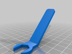 Sliding Pocket Door Wrench 3D Printer Model