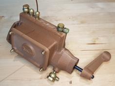 Steampunk Prop Oil Pump 3D Printer Model