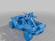 Halo- Warthog 3D Printer Model