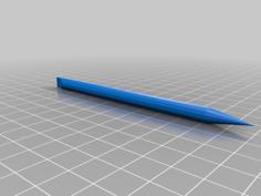 Stylus Pencil And Scoop 3D Printer Model