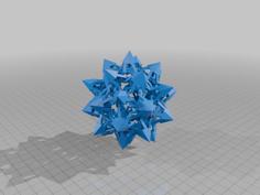 ESCHER 2.0 STAR TRUNCATED ICOSAHEDRAL POLYKNOT 1 3D Printer Model