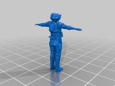 Imperial Scout Trooper 3D Printer Model