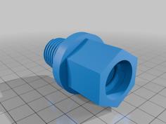 Besenstiel-Adapter Für Reinigungszubehör Vikan, US-Gewinde 3D Printer Model