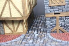 OpenForge 2.0 Cobblestone Streets: Square Pattern 3D Printer Model